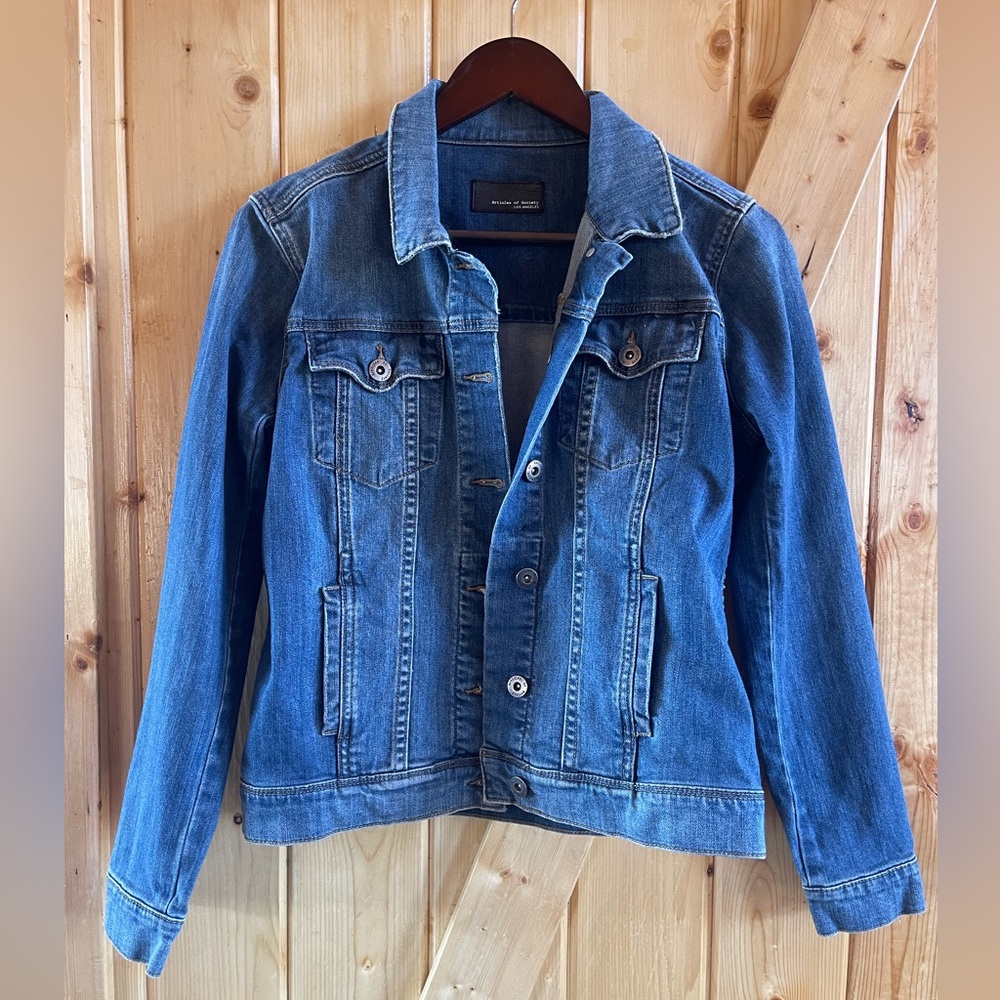 Articles of Society Denim Jacket, size Medium